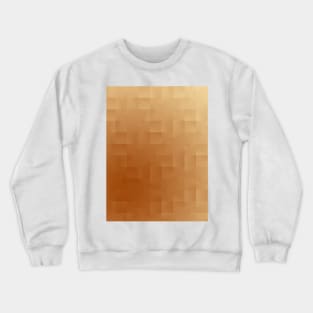 Abstract beige pattern of squares Crewneck Sweatshirt